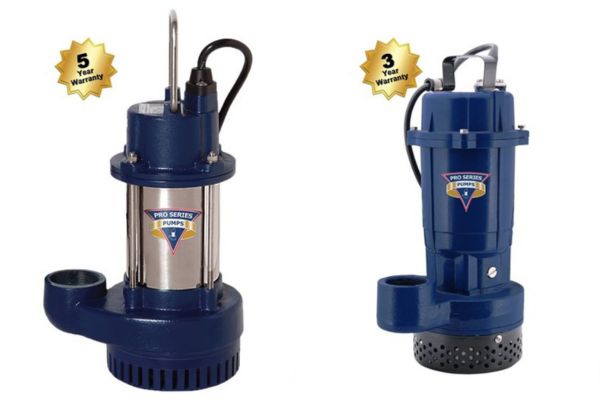 Pro Series ST1033 and S3033 sump pumps